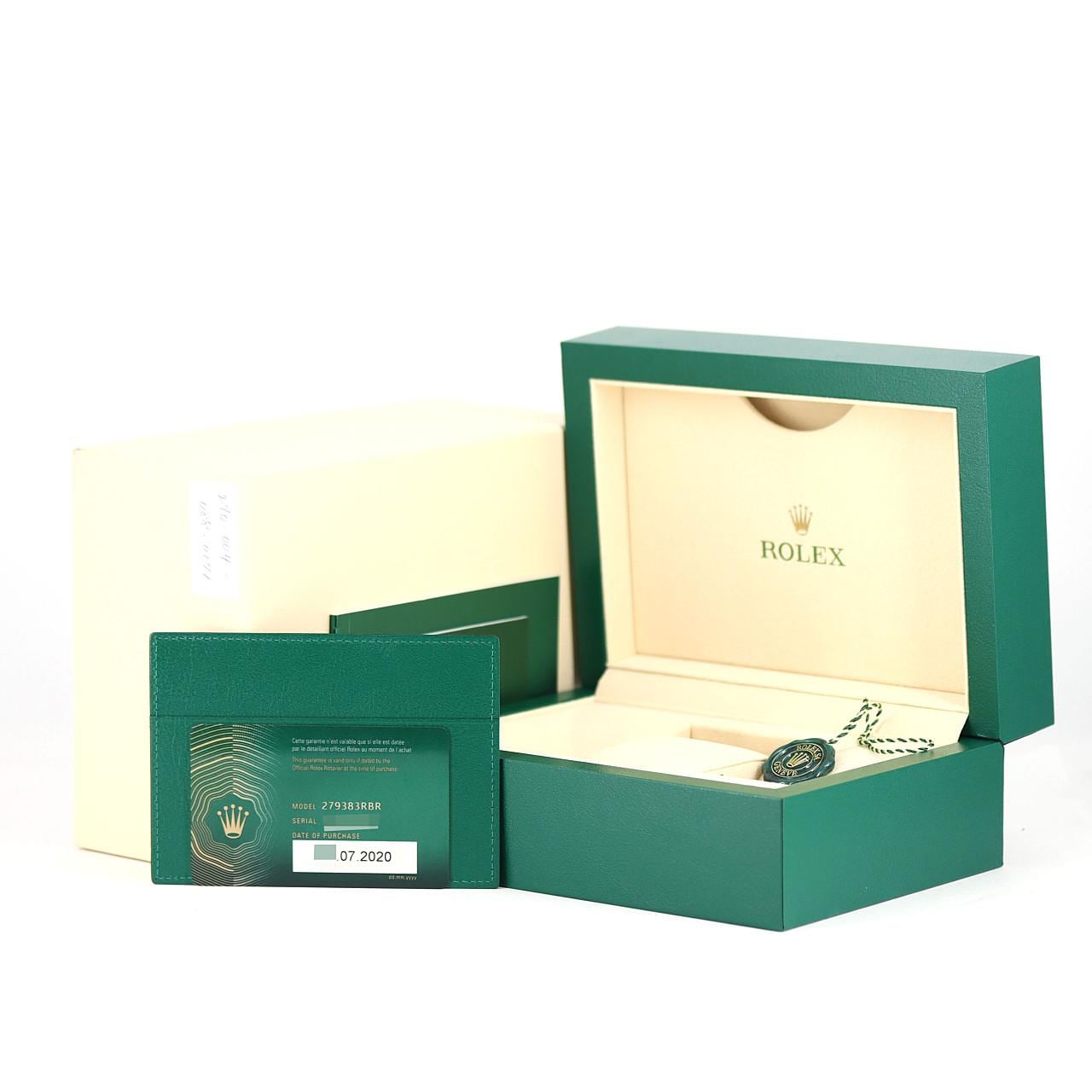 ROLEX Datejust 279383RBR SSxYG自動上弦隨機編號