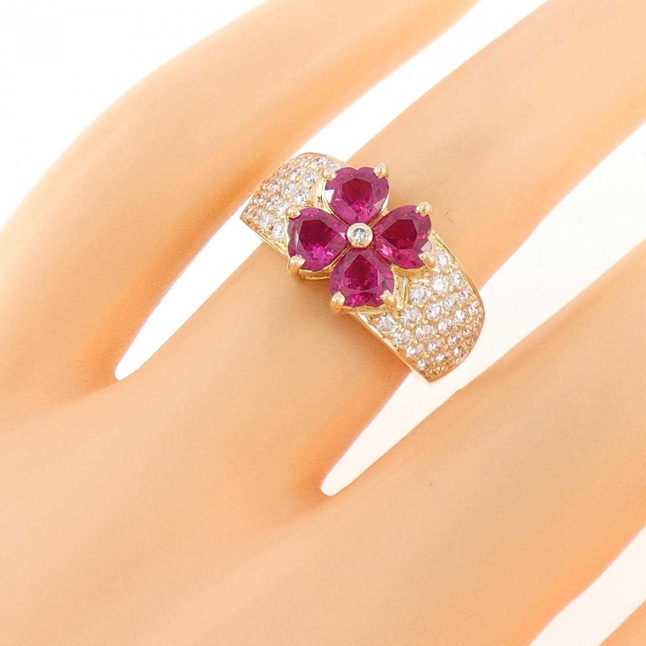 【ヴィンテージ】ヴァンクリーフ&アーペル アントワネット リング