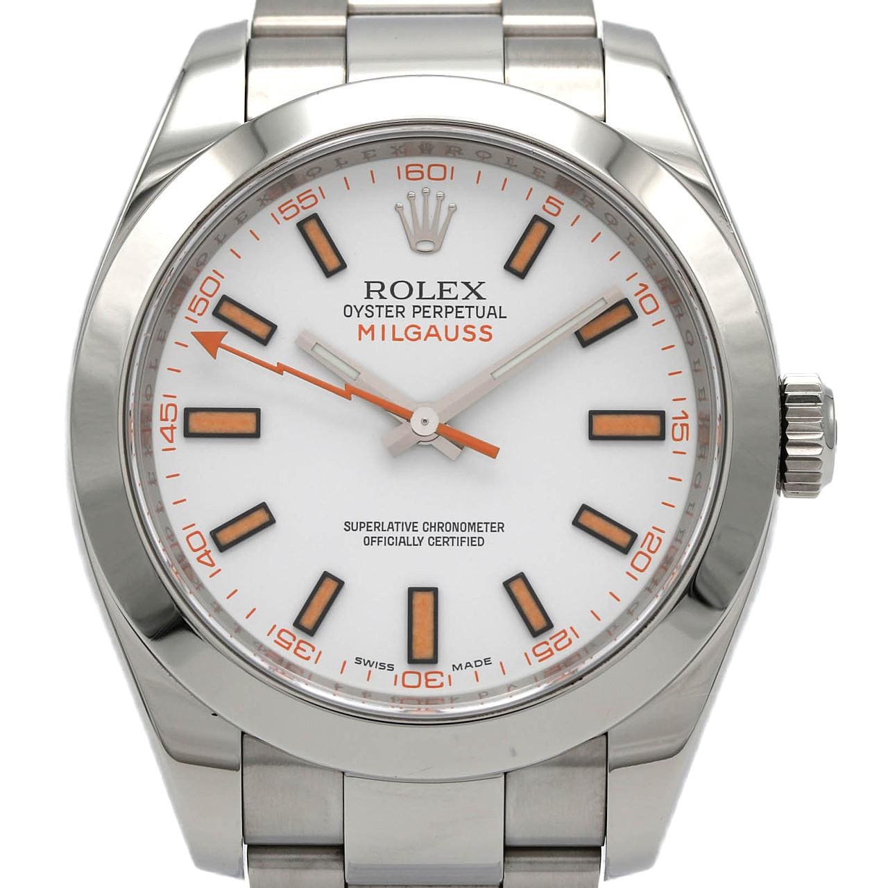 【ノーメンテナンス還元価格】ロレックス ミルガウス 116400 SS 自動巻 V番