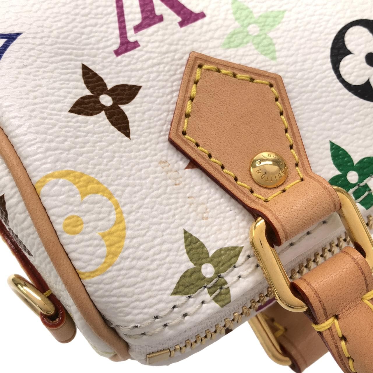 ルイヴィトン マルチカラー(LV X TM) ナノ スピーディ M13391 ショルダーバッグ