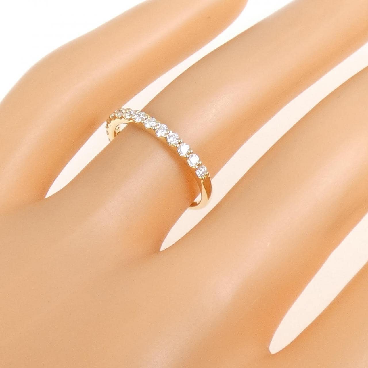 K18YG ダイヤモンド リング 0.30CT