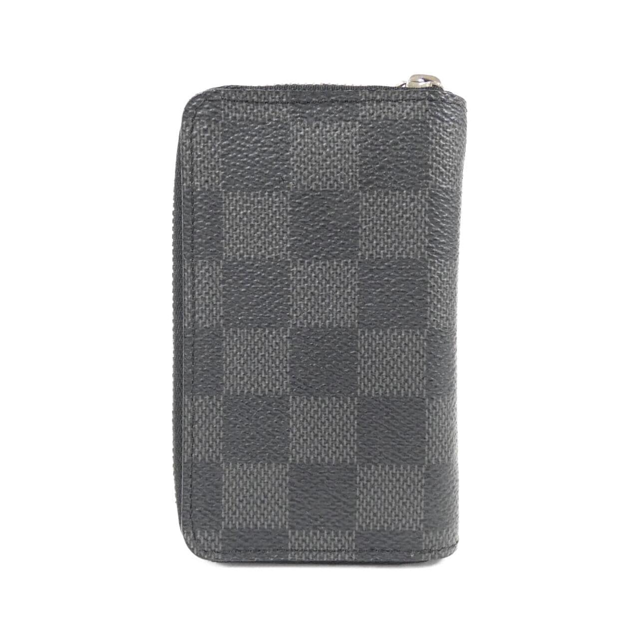 LOUIS VUITTON Damier 石墨拉链零錢包 N63076 INCASE