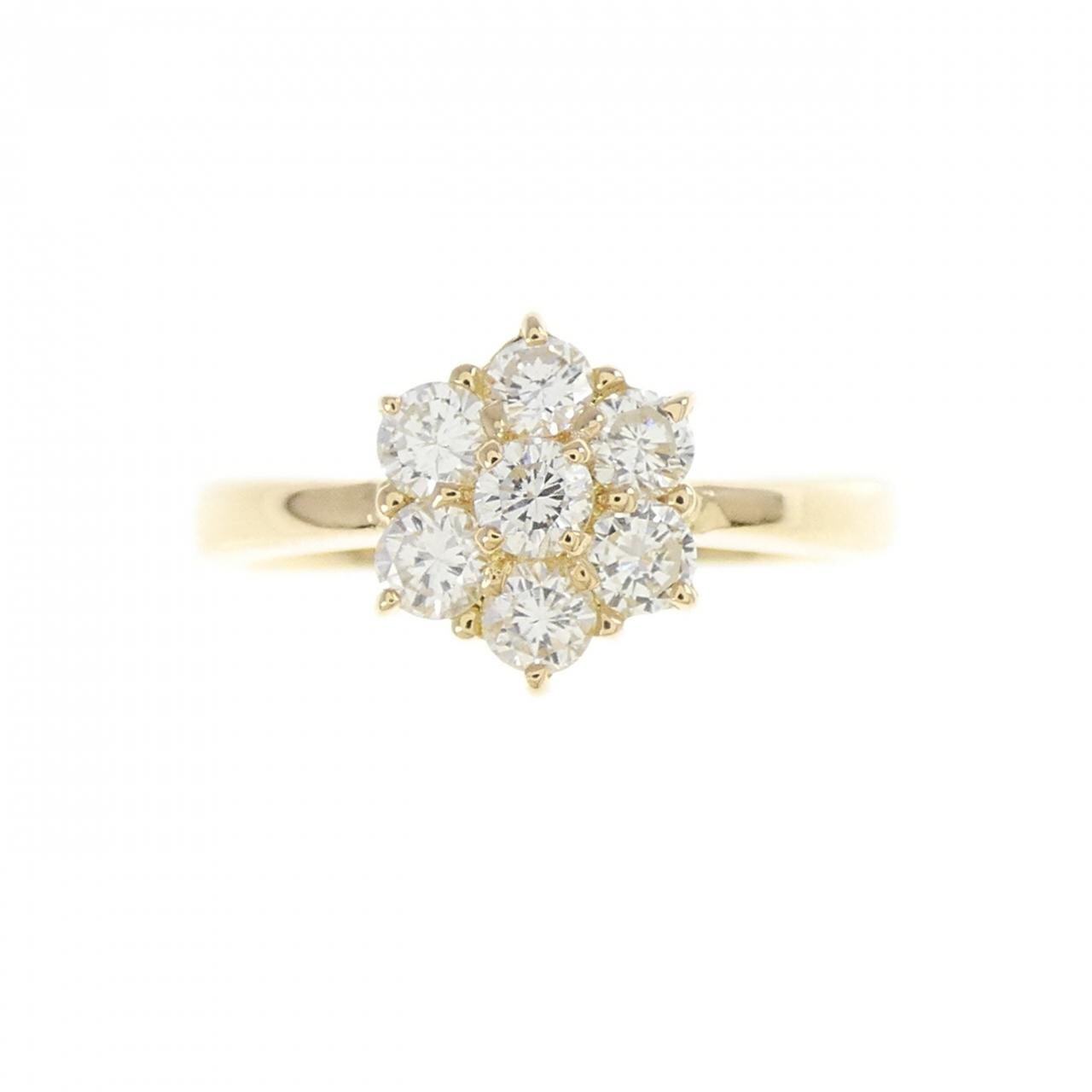 K18YG ダイヤモンド リング 0.36CT
