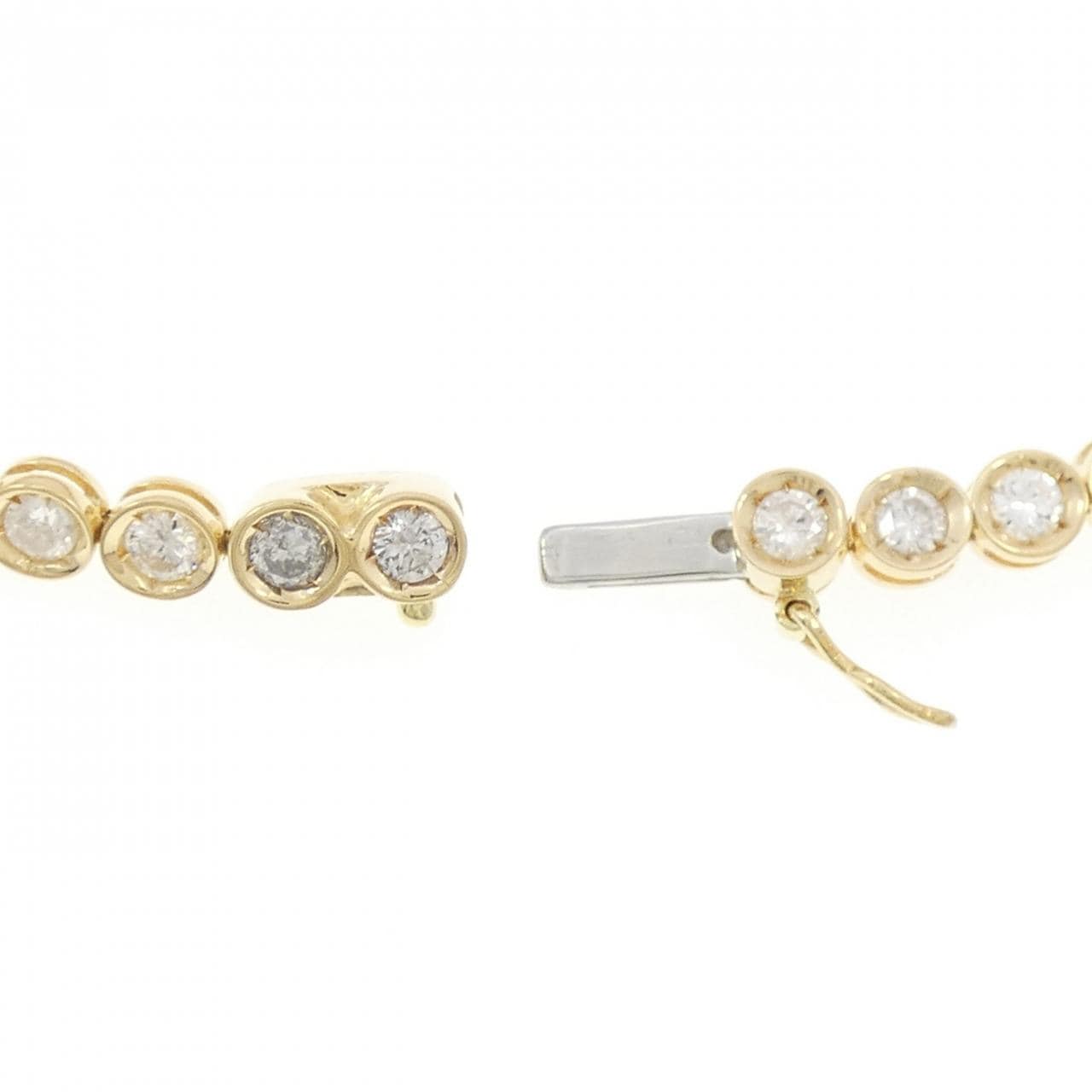 K18YG ダイヤモンド ブレスレット 3.25CT