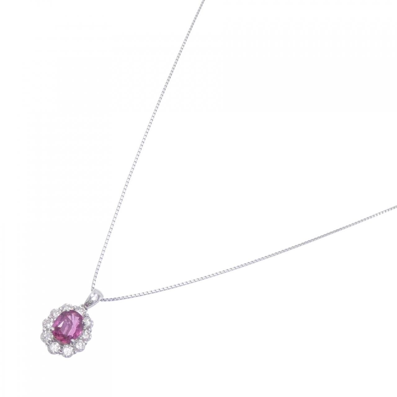 [Remake] PT Ruby Necklace 1.25CT Made in Thailand