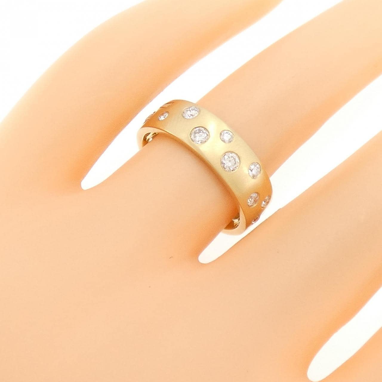 [新品] K18YG鑽石0.54CT