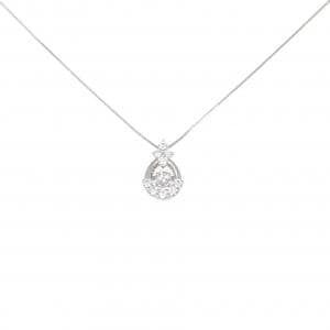 K18WG ダイヤモンド ネックレス 0.20CT