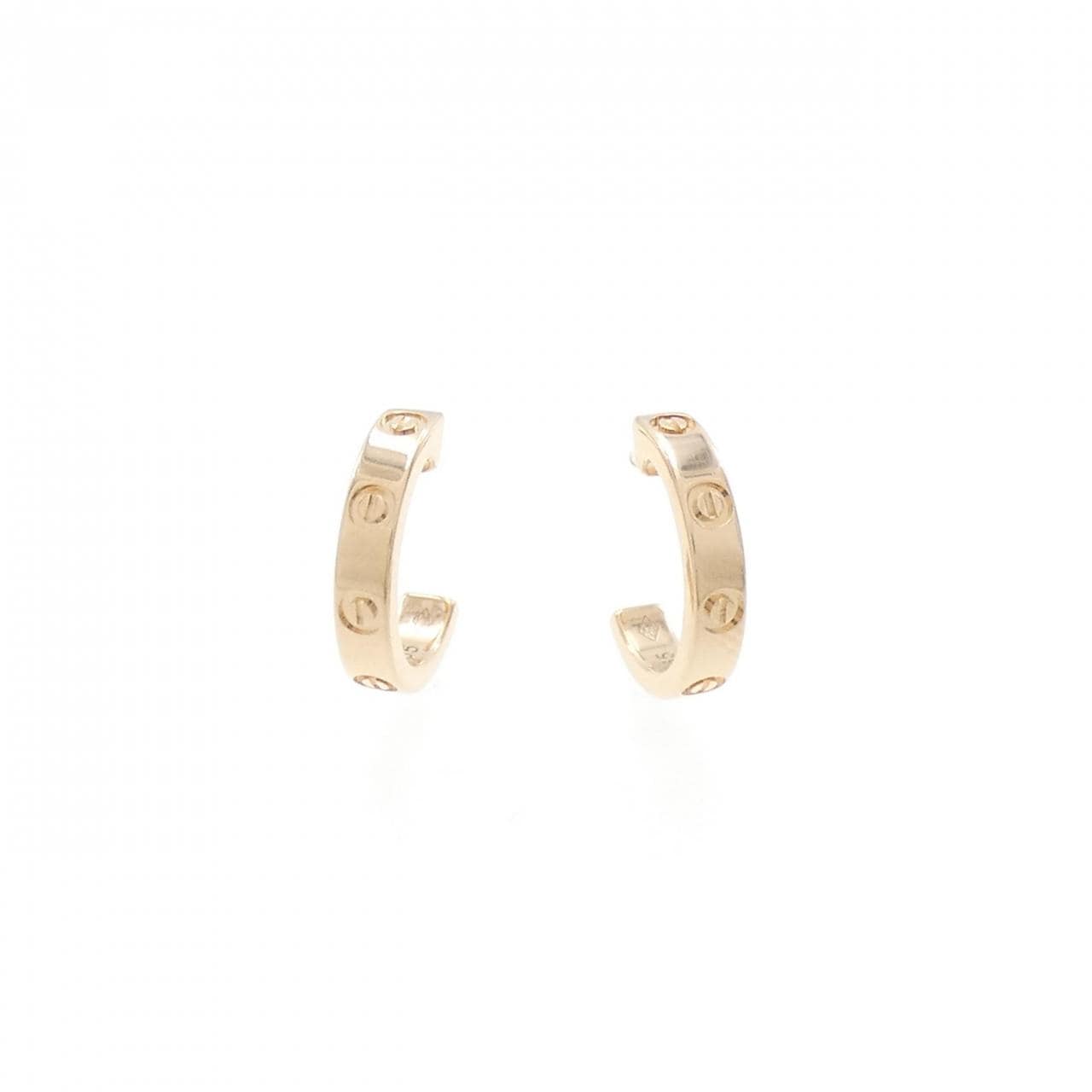 CARTIER MINI LOVE earrings