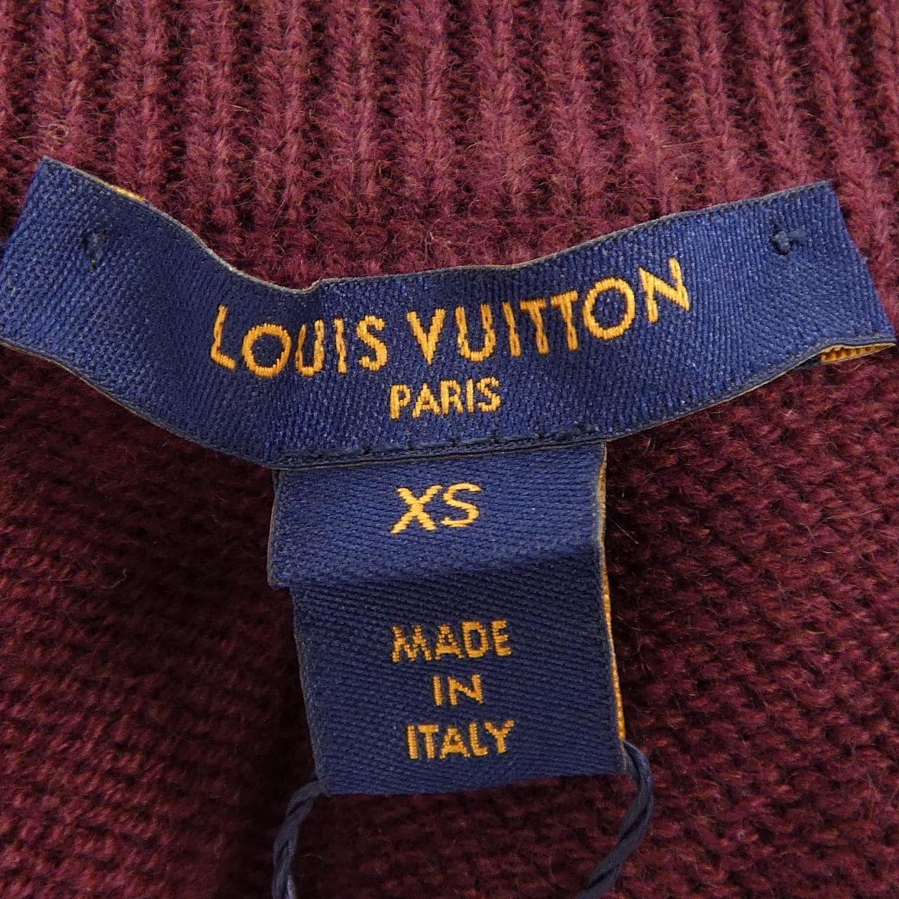 ルイヴィトン LOUIS VUITTON LVインタルシアシグネチャープルオーバー FHKL29LPX ニット