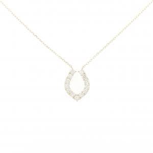 【リメイク】K10YG ダイヤモンド ネックレス 0.30CT