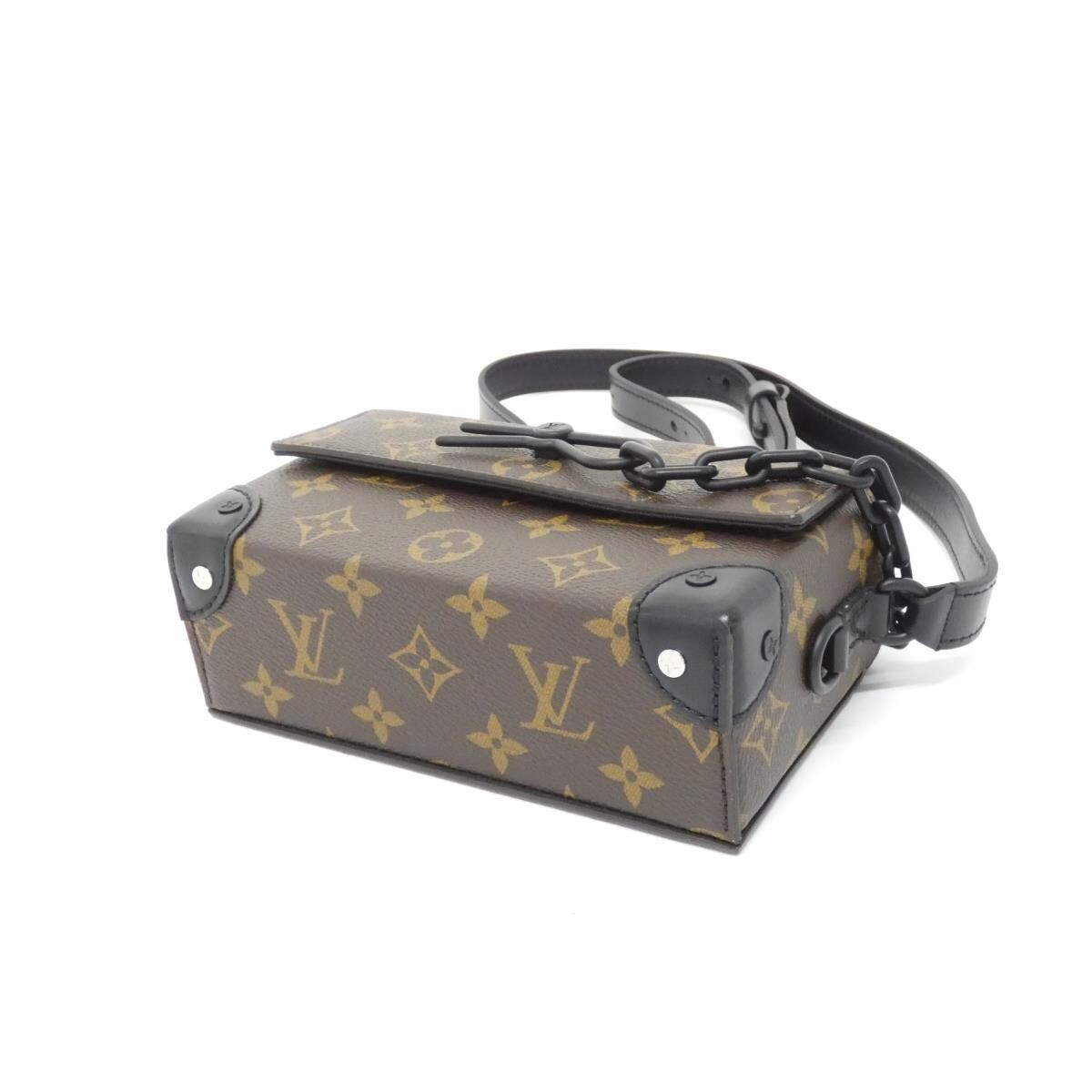 [未使用品] LOUIS VUITTON Monogram Macassar Steamer 穿戴式錢包 M83613 包