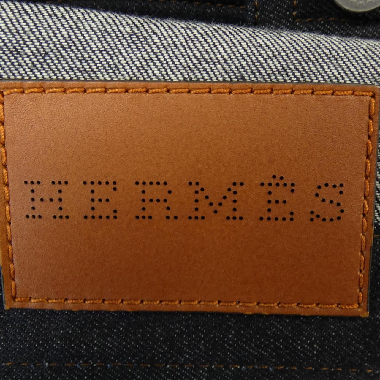 エルメス HERMES ICONES AU CARRE アイコン オ カレ *31-5516 デニムジャケット