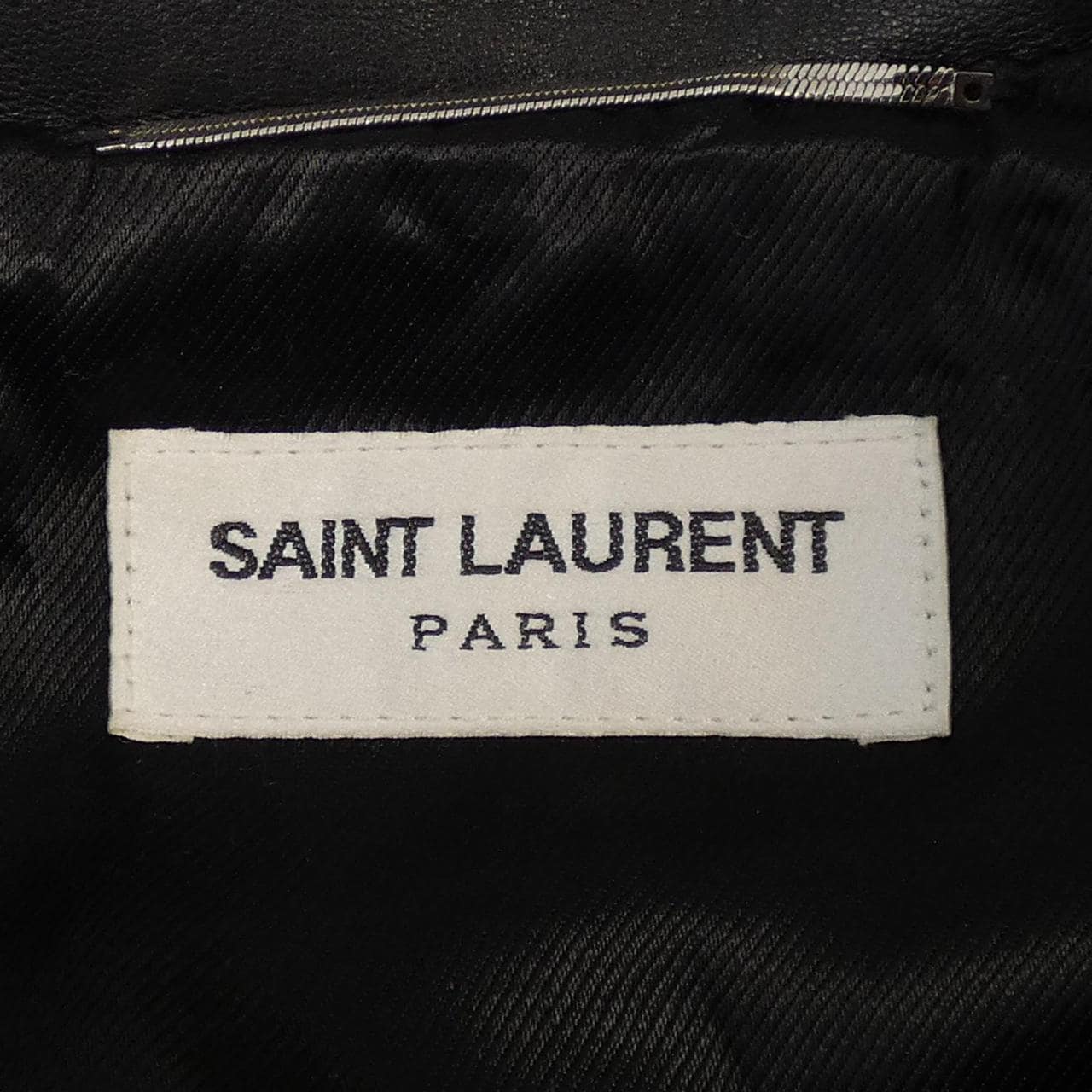 SAINT LAURENT L01O 經典機車夾克 484284 Y5YA2 皮革騎士夾克
