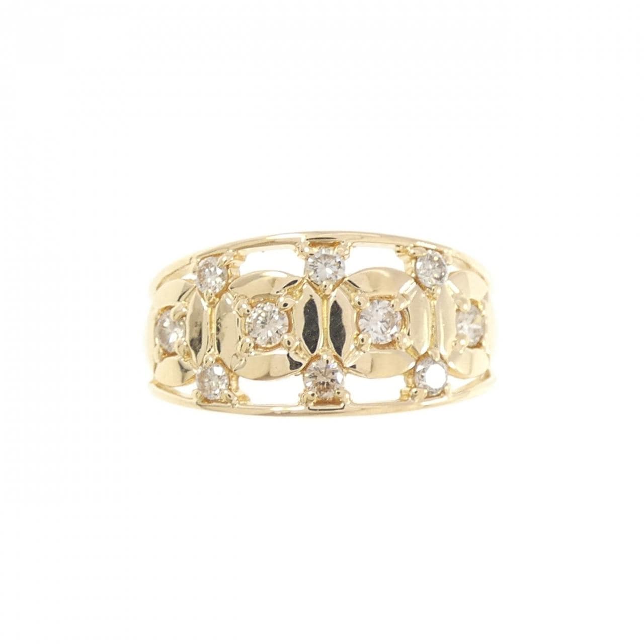 K18YG ダイヤモンド リング 0.30CT