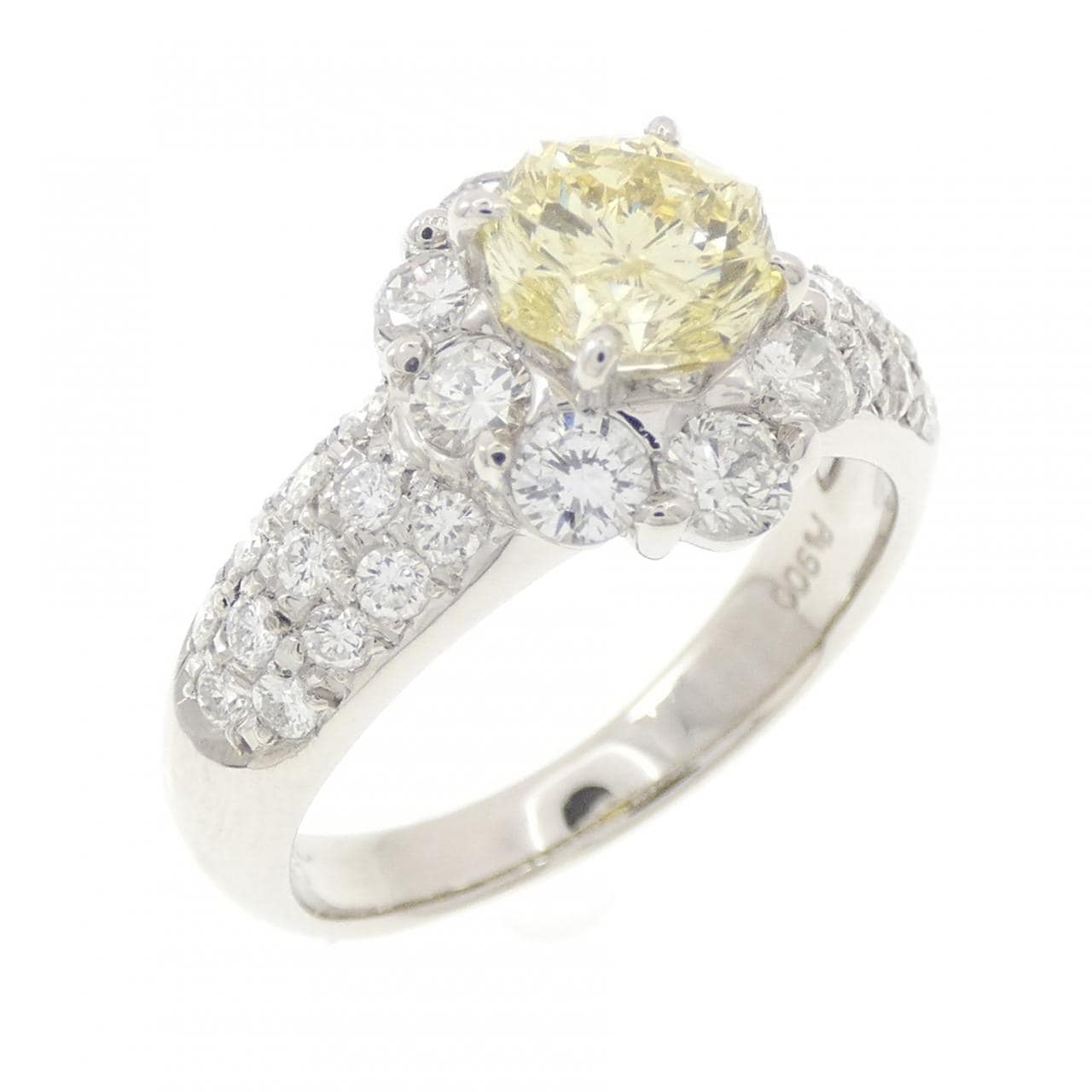 PT900 ダイヤモンド リング 1.126CT