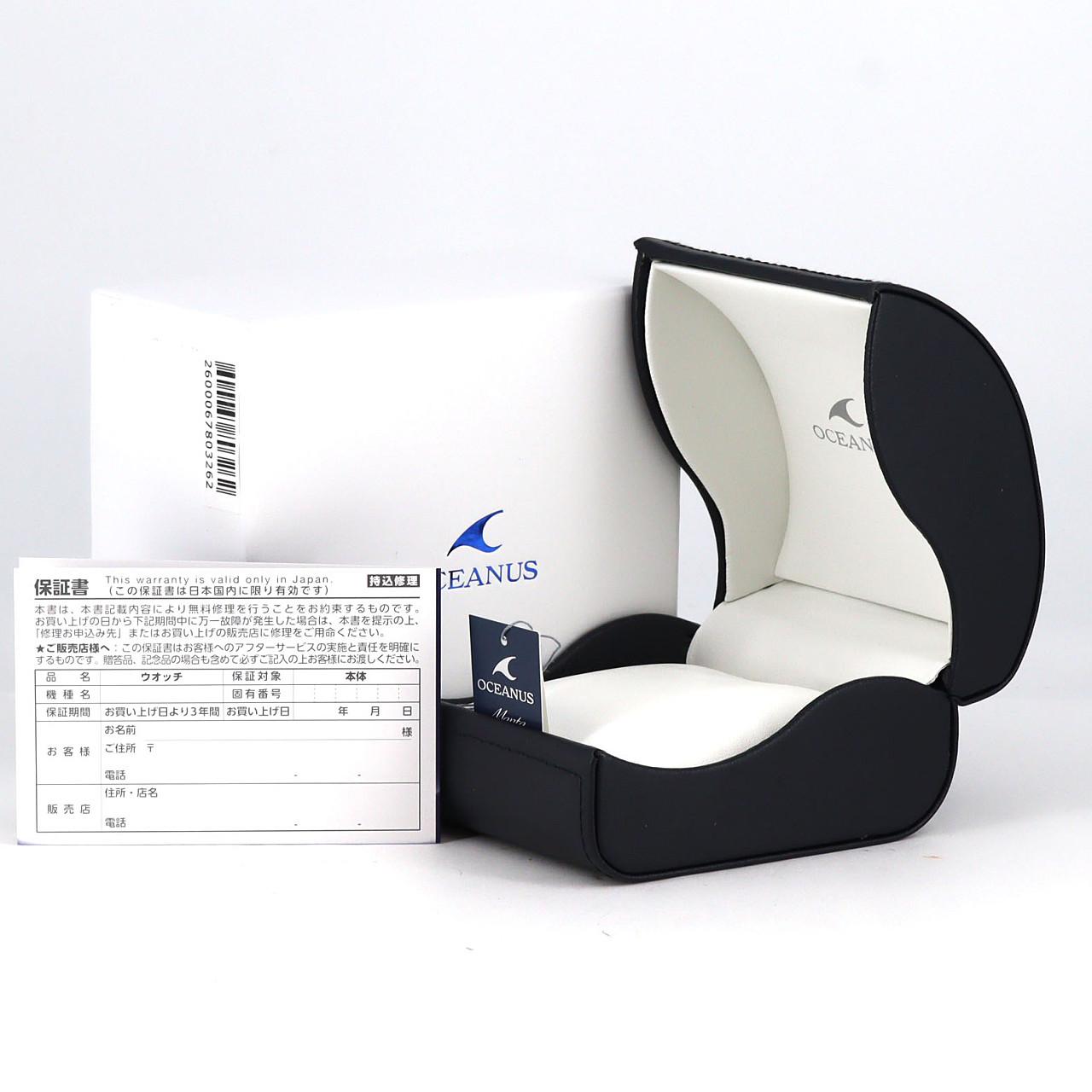 カシオ オシアナスマンタ 電波時計 TI OCW-S400-3AJF TI ソーラークォーツ