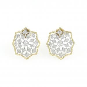 K18YG/K18WG ダイヤモンド ピアス