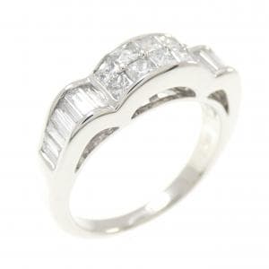 PT900 ダイヤモンド リング 1.00CT