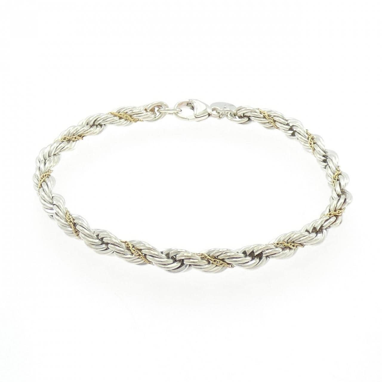 【ヴィンテージ】ティファニー 750YG/925 ブレスレット