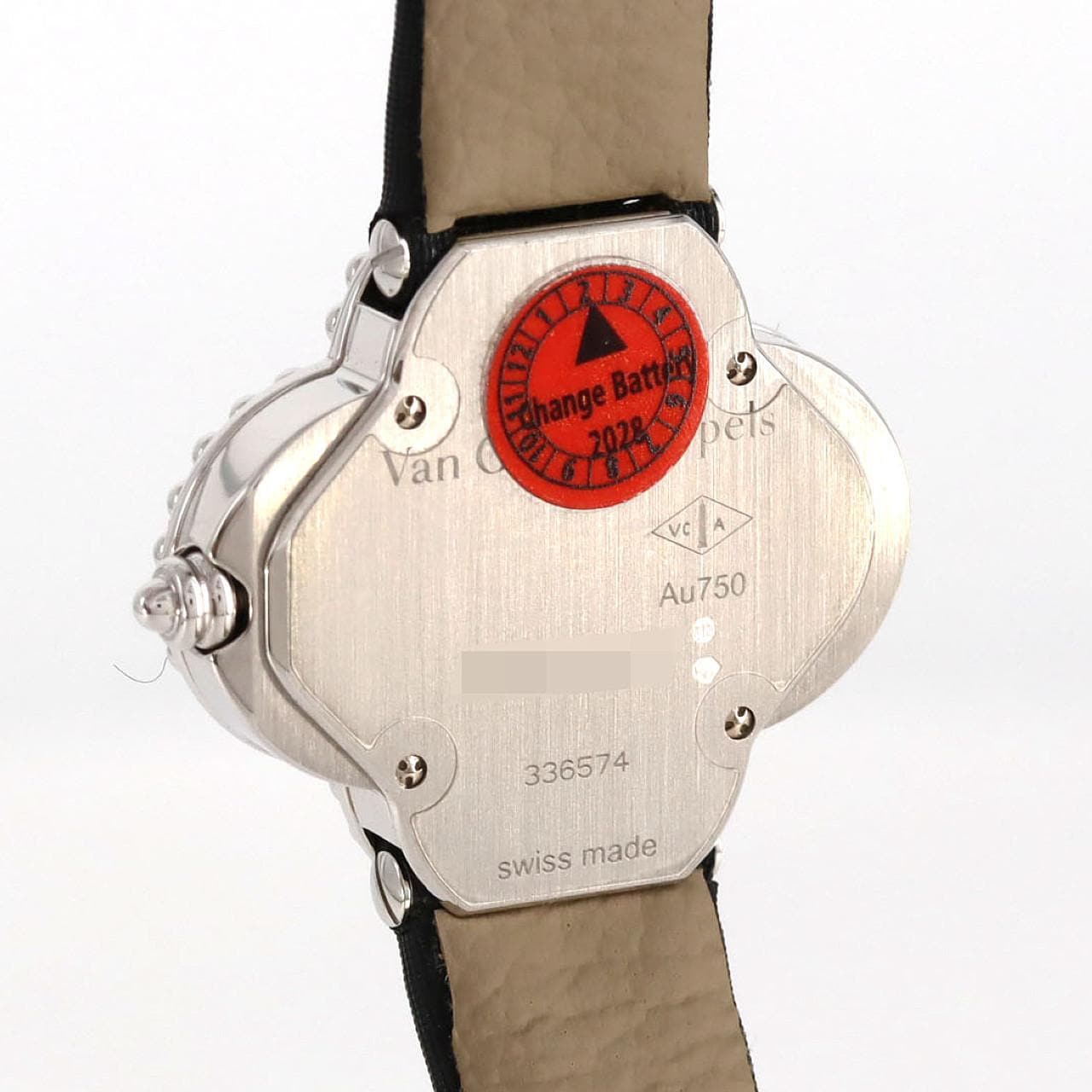 ヴァンクリーフ&アーペル アルハンブラ WG 336574/VCARD21600 WG クォーツ