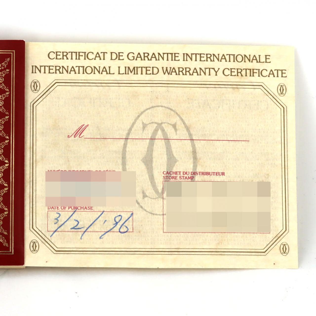 【ノーメンテナンス特価】カルティエ マストコリゼSM GP W1000653 GP クォーツ