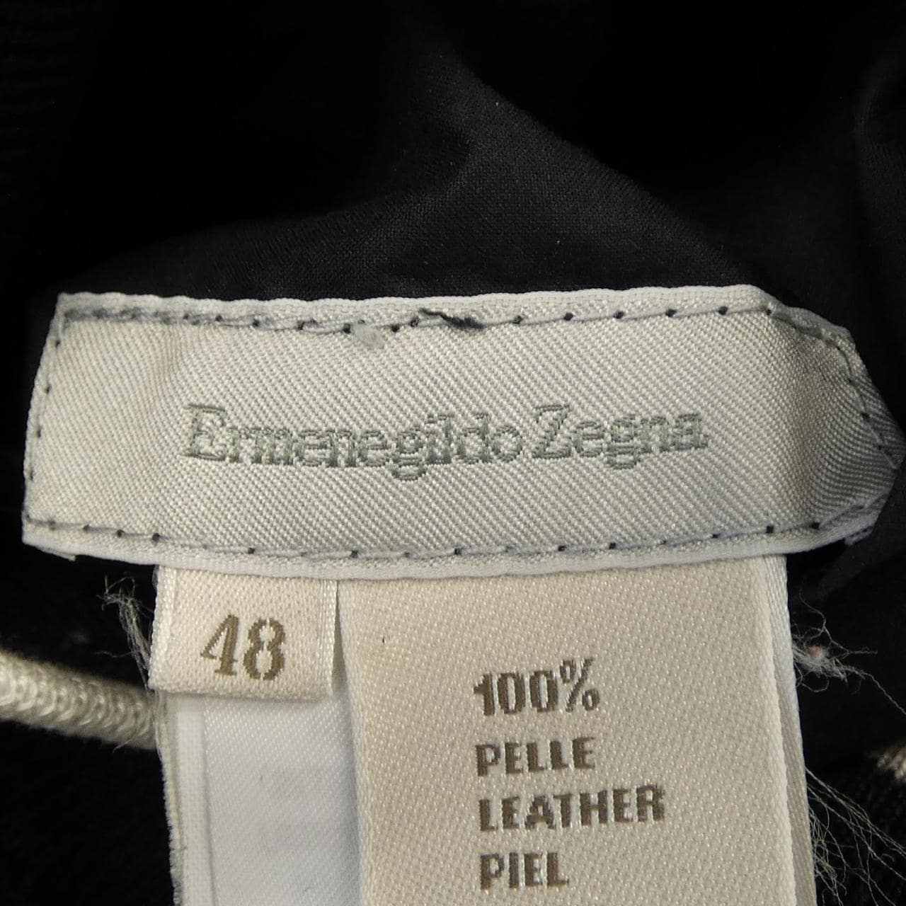 エルメネジルドゼニア Ermenegildo Zegna レザージャケット