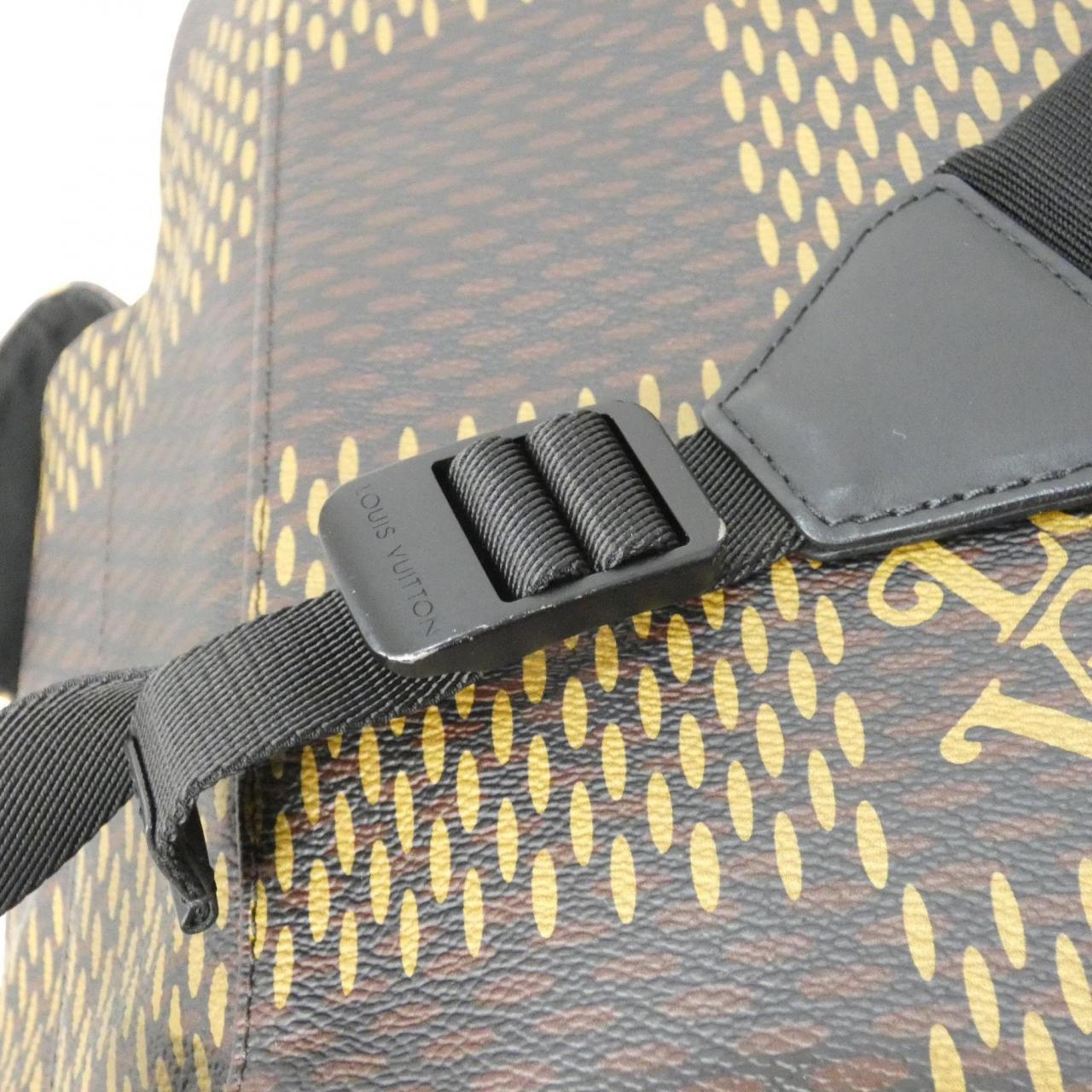 ルイヴィトン ダミエ ジャイアント(LVスクエアード) クリストファー MM N40358 リュックサック