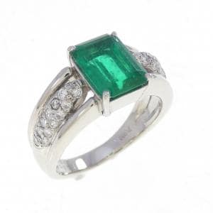 PT900 エメラルド リング 1.65CT