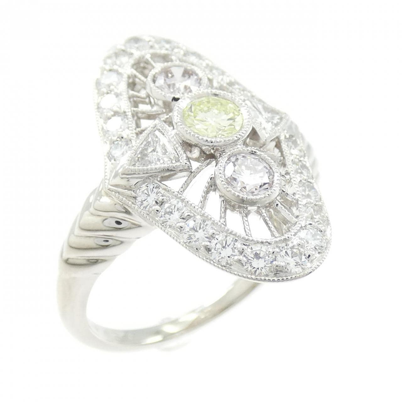 PT900 ダイヤモンド リング 0.57CT