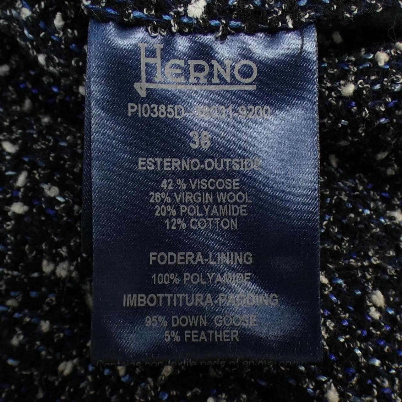 Herno down jacket