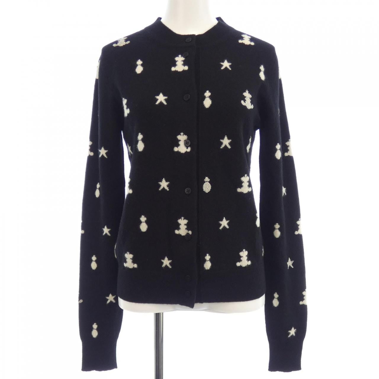 エルメス HERMES POSTE ET CAVALERIE *16-7700. カーディガン