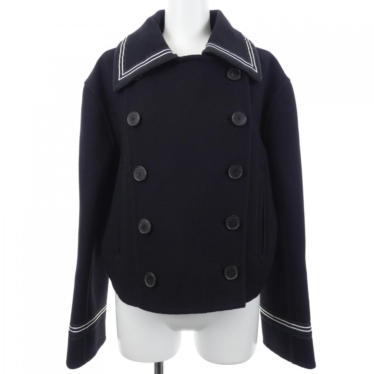 クリスチャンディオール CHRISTIAN DIOR ダブルブレストピーコート 610C58A1116 ジャケット