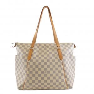 LOUIS VUITTON Damier Azur Totally 中号包 N51262