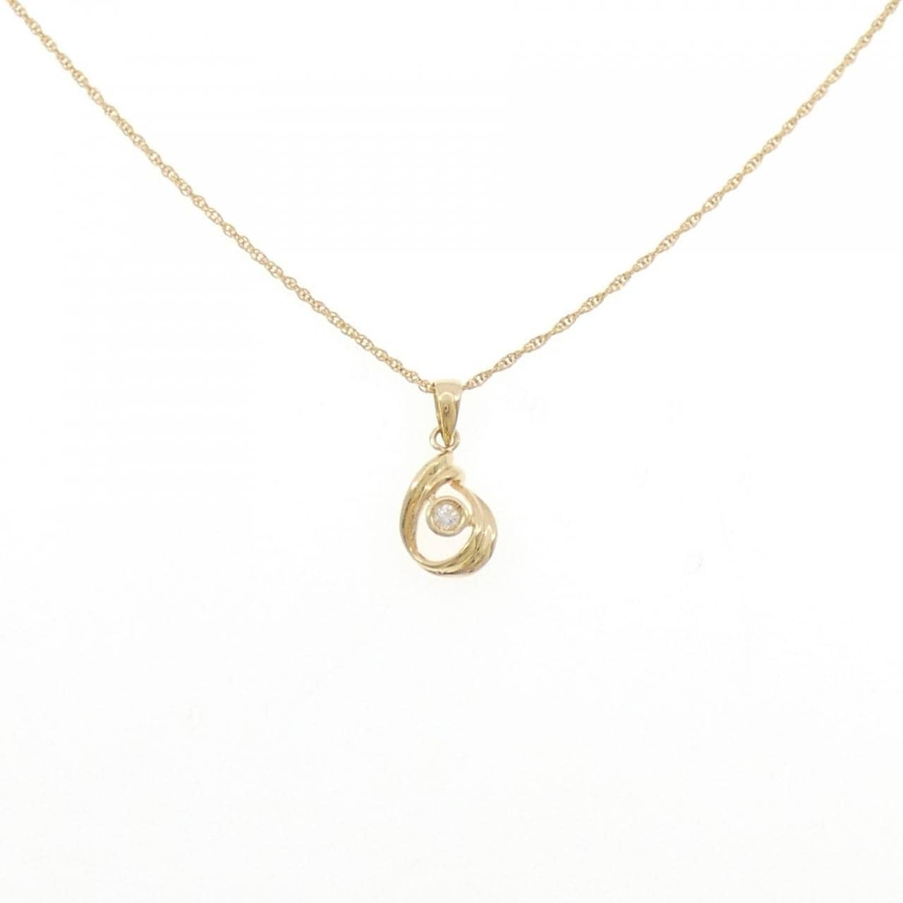 K18YG ダイヤモンド ネックレス