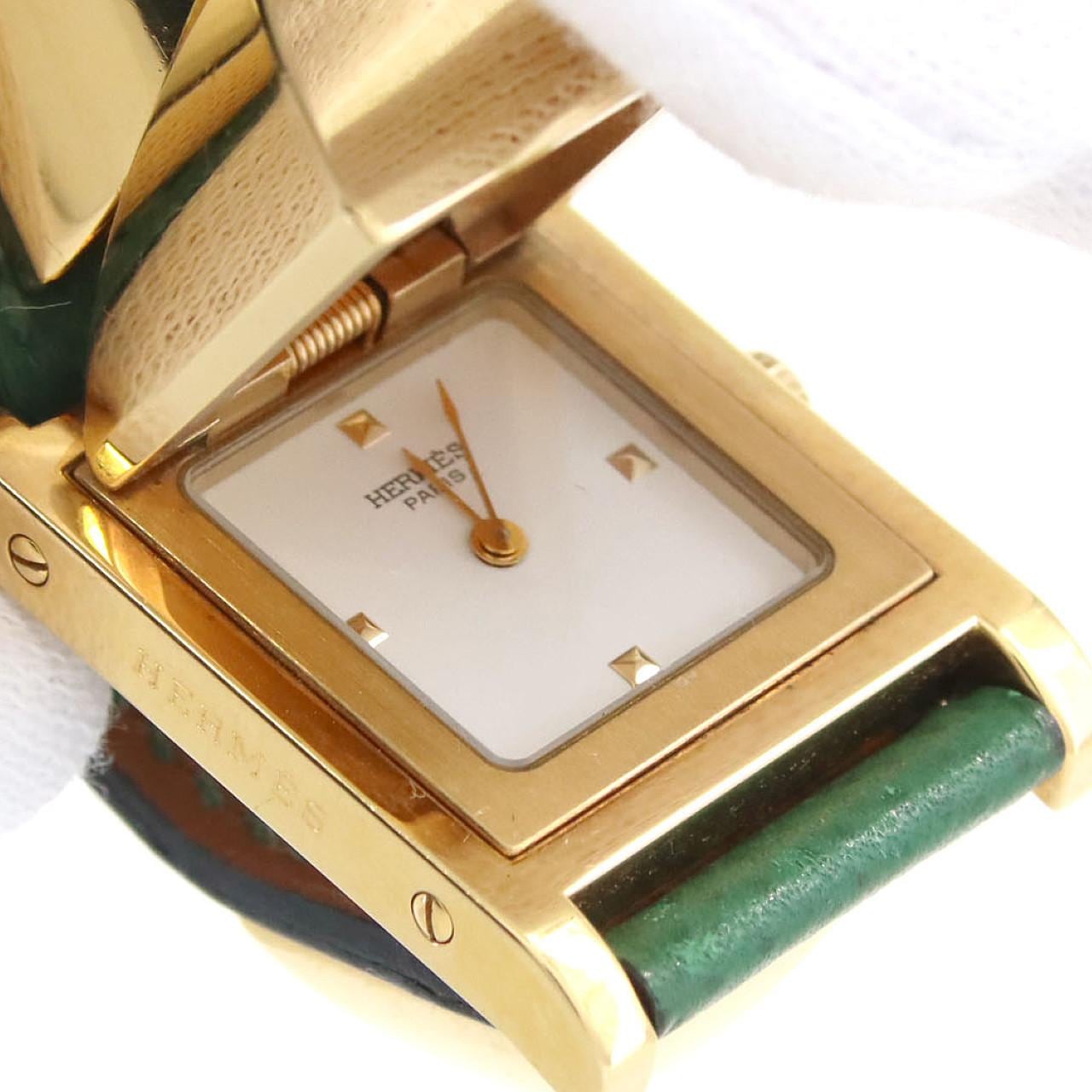 【ノーメンテナンス特価】エルメス メドール GP GP クォーツ