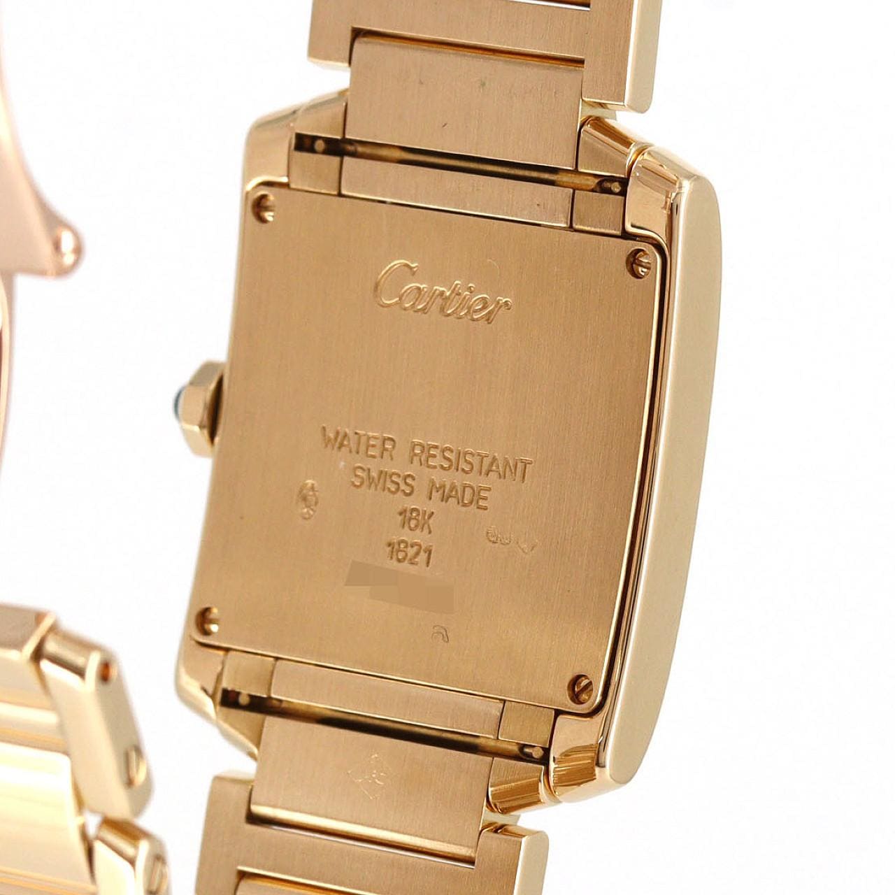 カルティエ タンクフランセーズMM YG W50003N2 YG クォーツ