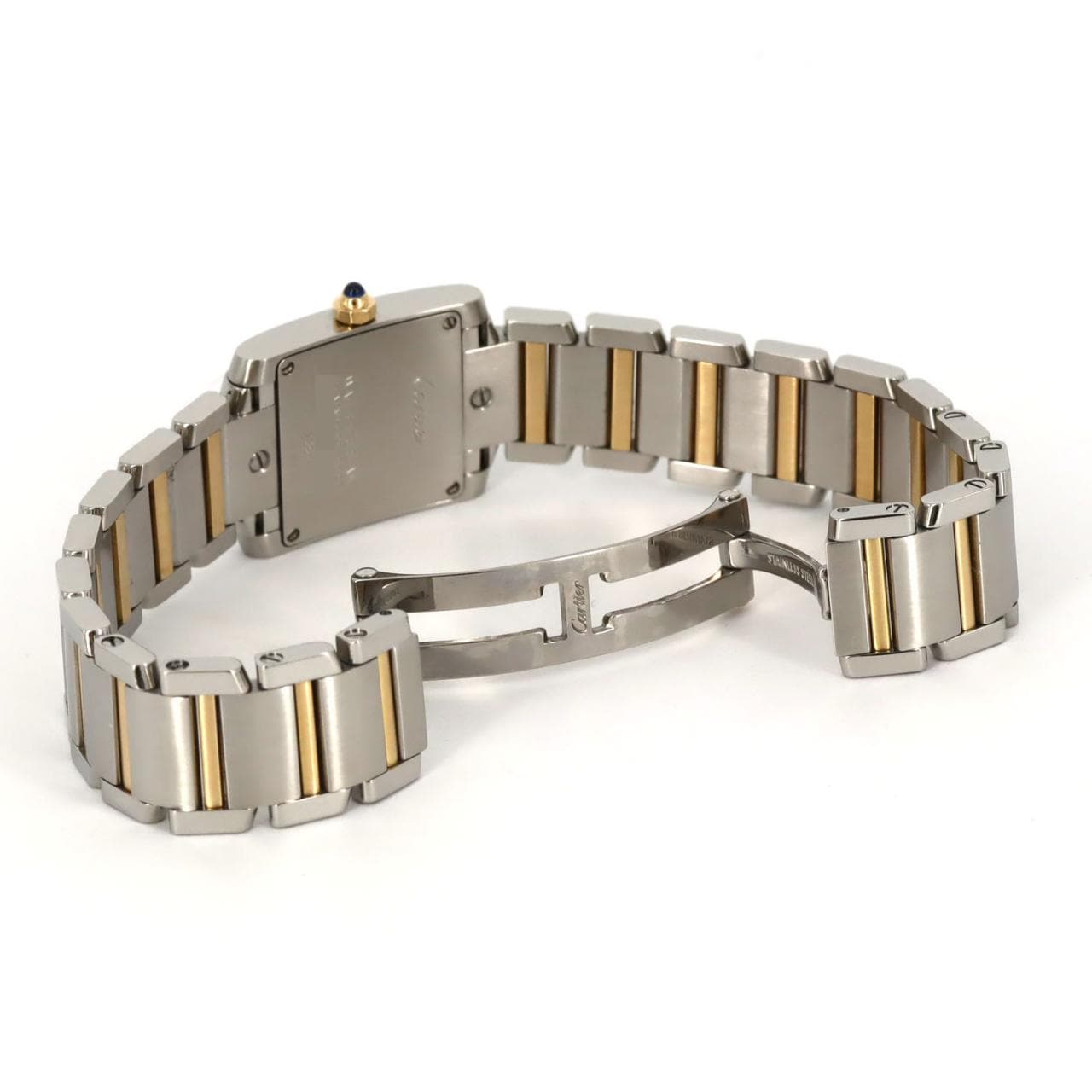 カルティエ タンクフランセーズSM コンビ W51007Q4 SSxYG クォーツ