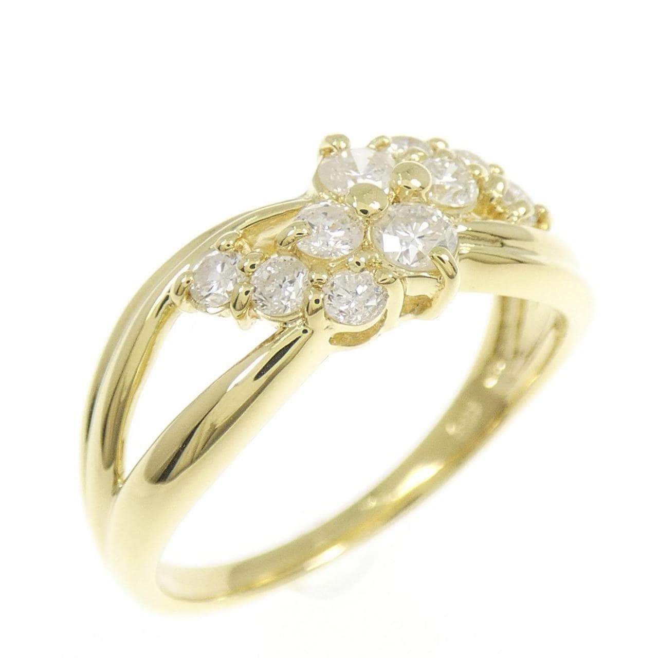 K18YG ダイヤモンド リング 0.50CT