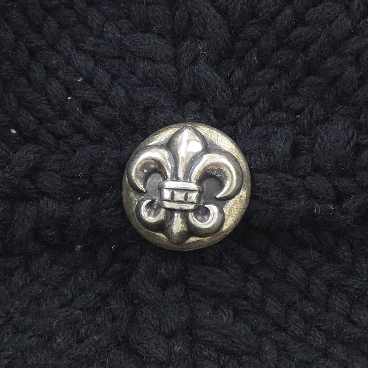 クロムハーツ CHROME HEARTS BSフレア フローラルパッチ 304035277******007 ニットキャップ