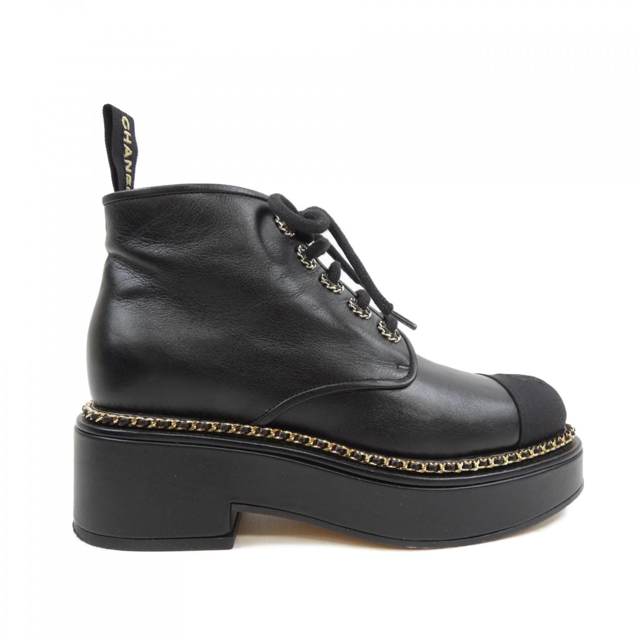 シャネル CHANEL レースアップ LACE UP G35367Y53702 ブーツ