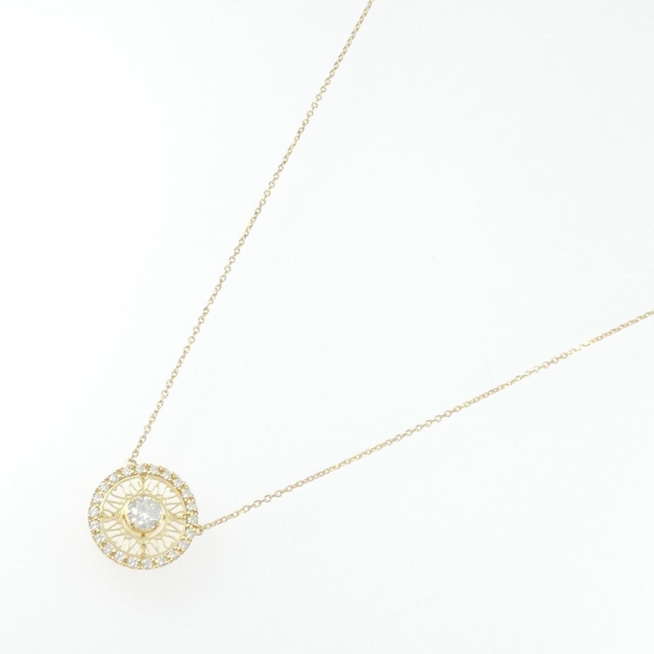 K18YG ダイヤモンド ネックレス 0.235CT