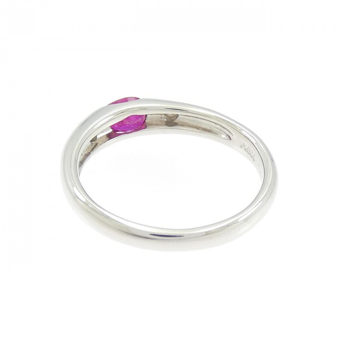 PT900 ルビー リング 0.60CT