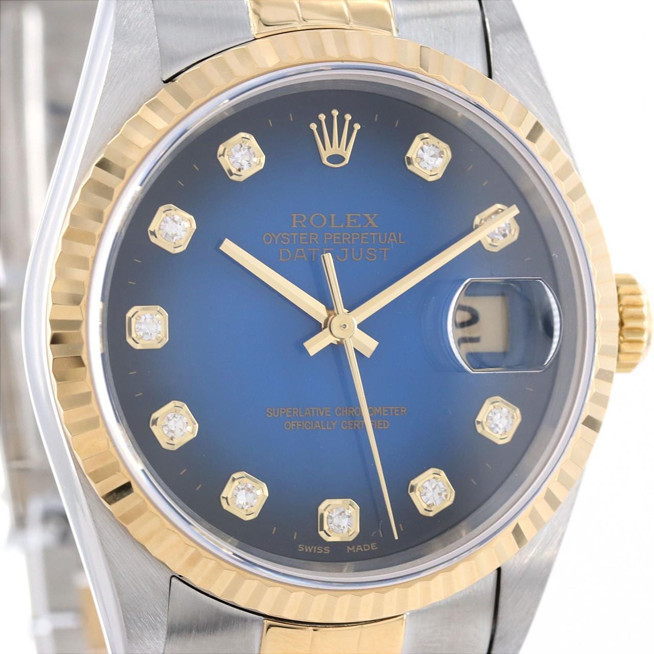 ROLEX Datejust 16233G SSxYG Automatic W number