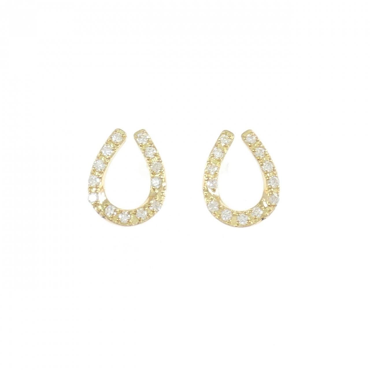 [Remake] K18YG Diamond earrings 0.20CT