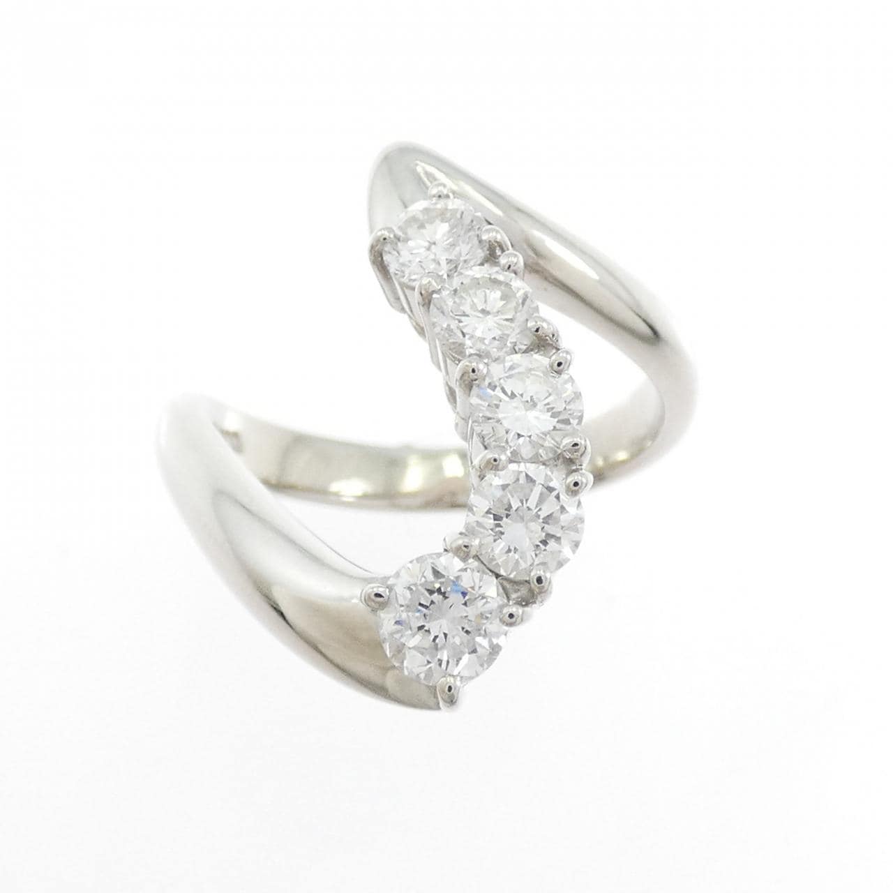 PT900钻石戒指1.00克拉