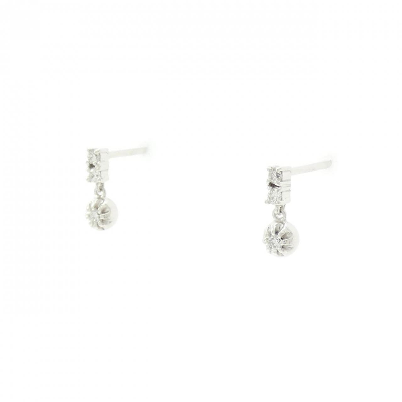 スタージュエリー ダイヤモンド ピアス 0.08CT