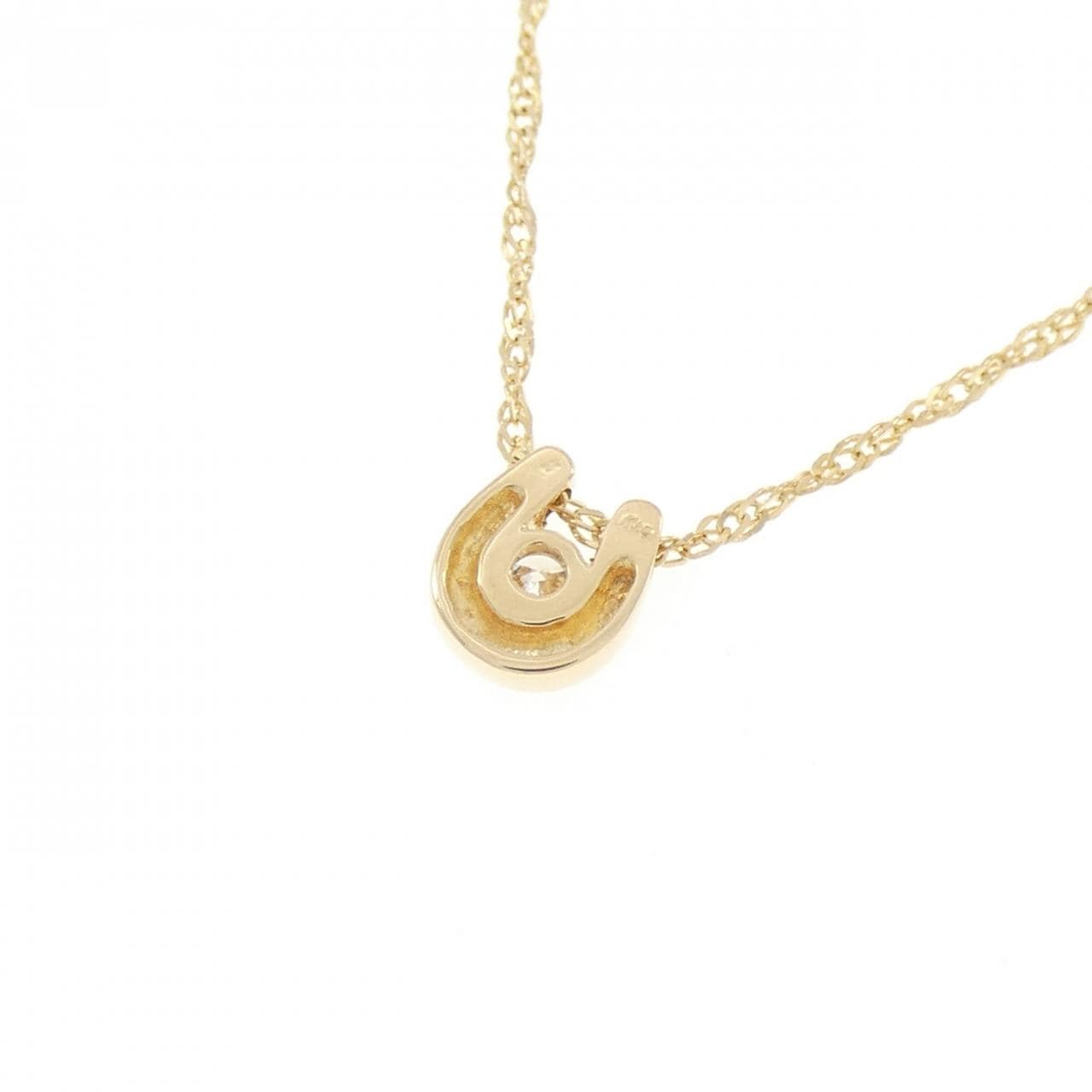 K18YG ダイヤモンド ネックレス 0.08CT