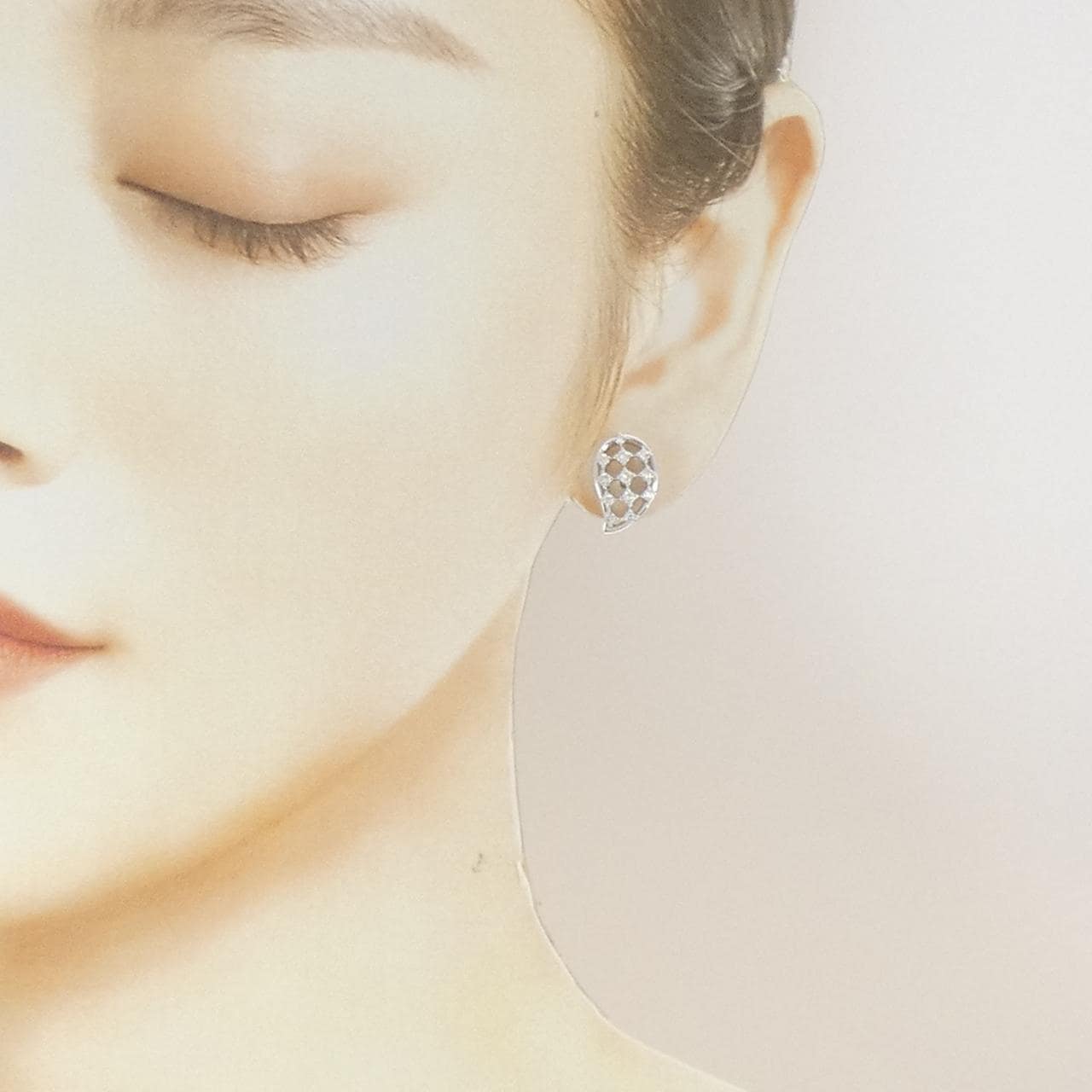 タサキ ダイヤモンド イヤリング 0.46CT