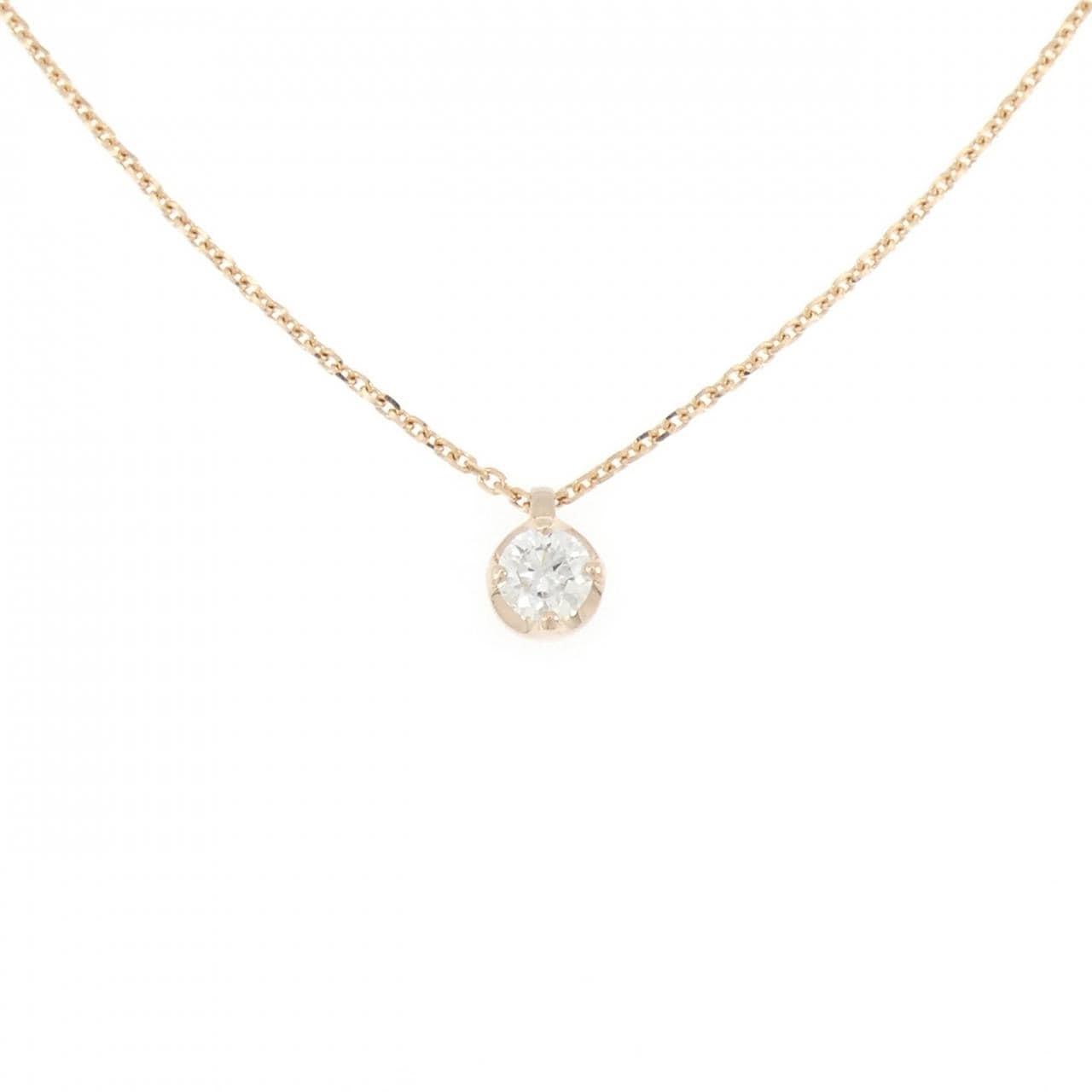 K18PG ダイヤモンド ネックレス 0.531CT