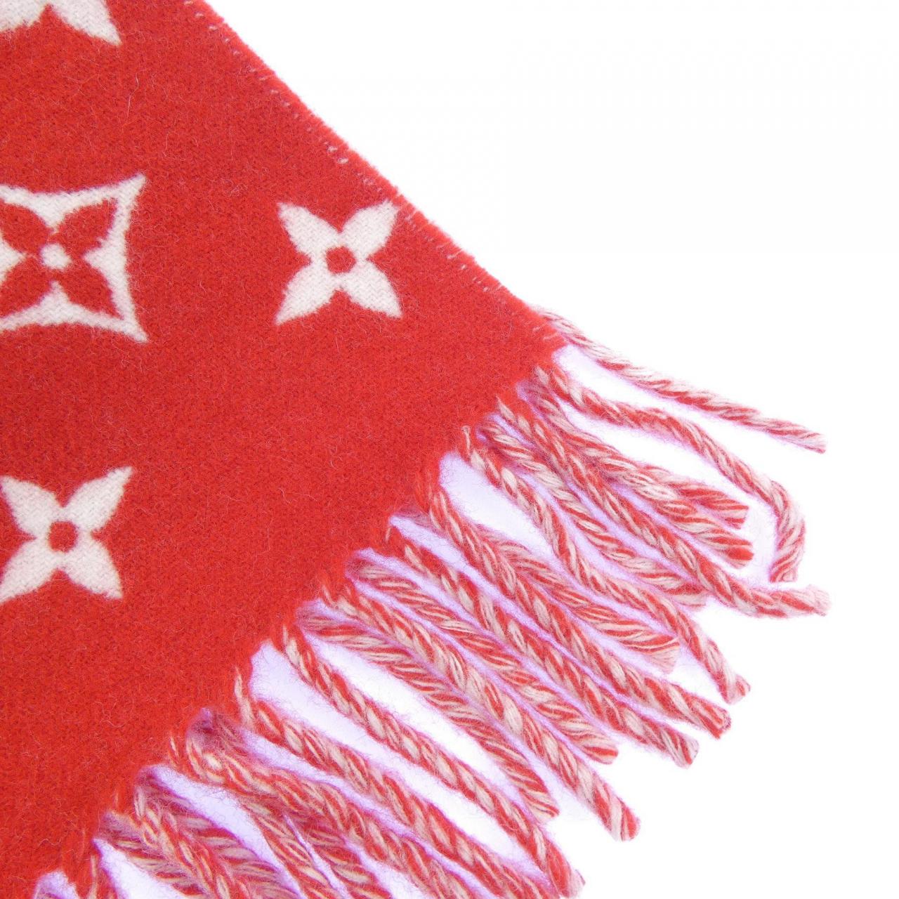 ルイヴィトン LOUIS VUITTON モノグラム マフラー MP1890 SUPREME MUFFLER